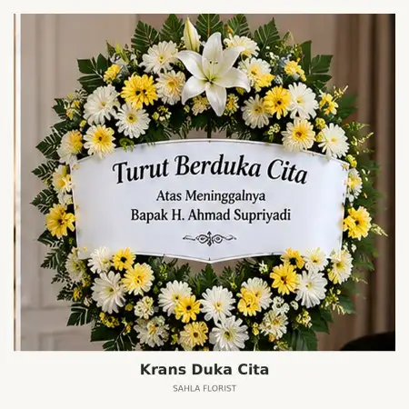 Krans Bunga Duka Tambaksari